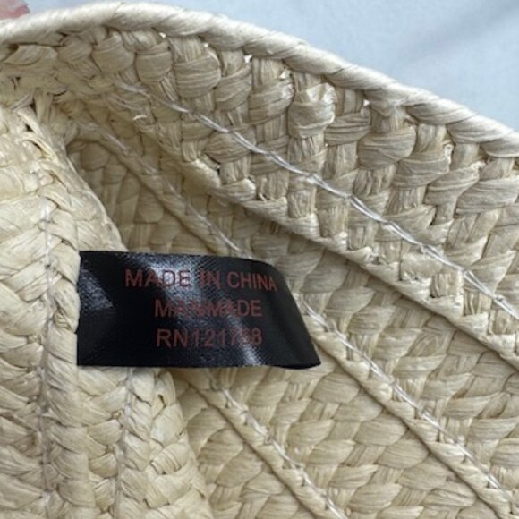 Nordstrom “Bonjour Summer” Skinny Straw Tote & Clutch Set – New, Never Used - Picture 4 of 7